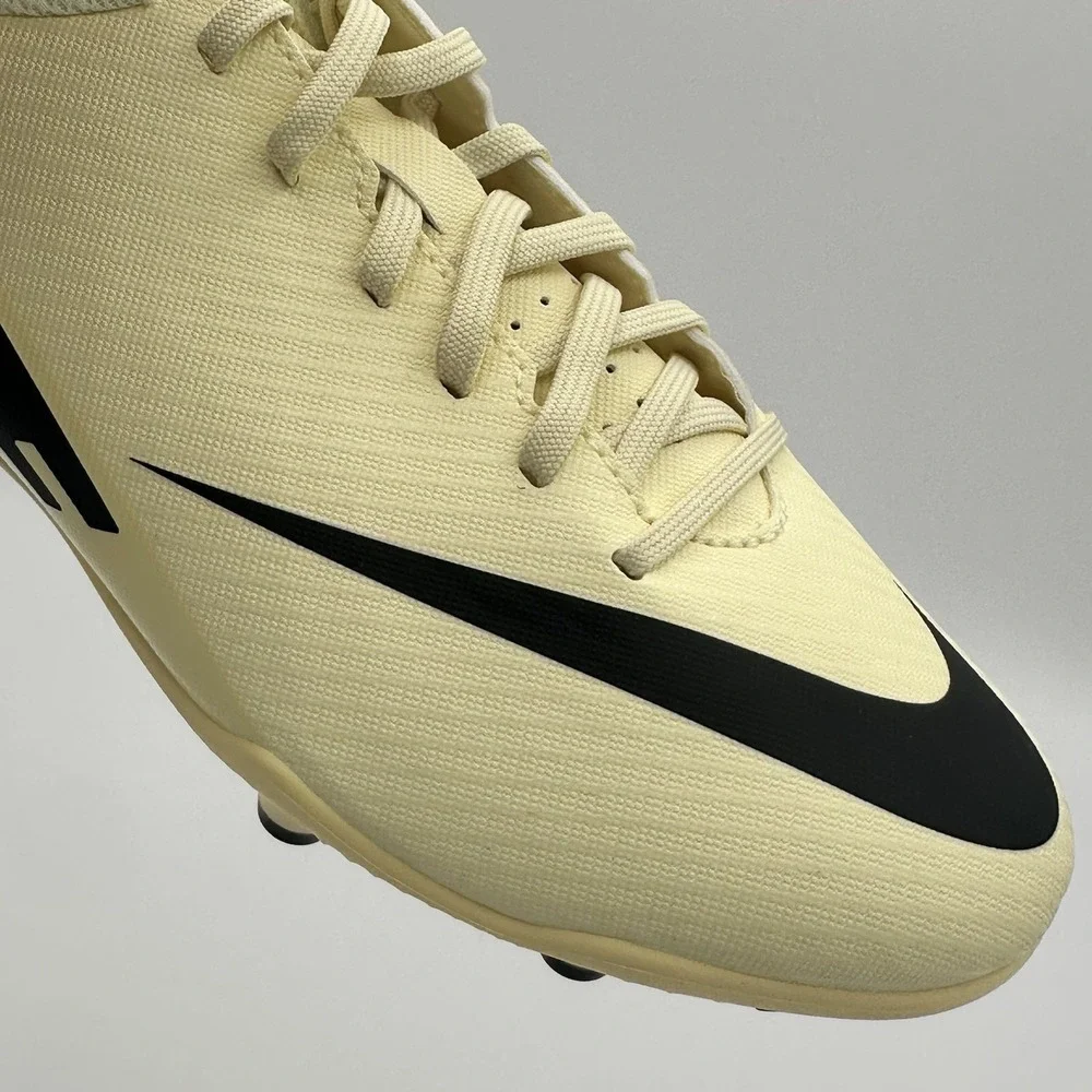 Nike Mercurial Zoom Vapor 15 Club FG Lemonade Cleats DJ5958-700 Youth Sz 5.5/ 7W